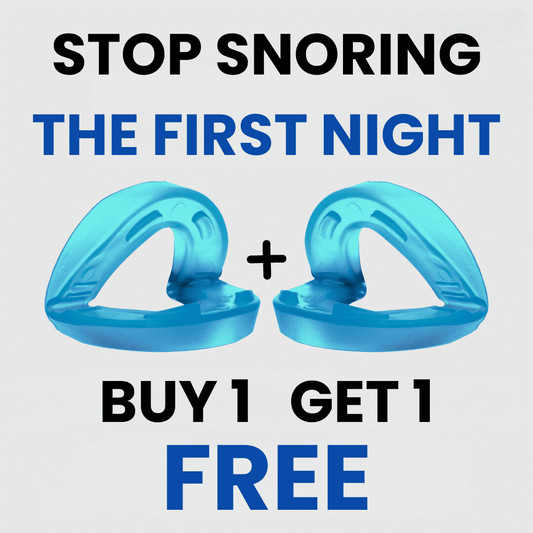 Buy 1 Get 1 Free - The Quiet Anti-Snoring Mouthpiece Universal Size
